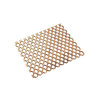 Медно-никелевый лист перфорированный МНЖ5-1 1.8x700x700 ГОСТ 492 - 2006