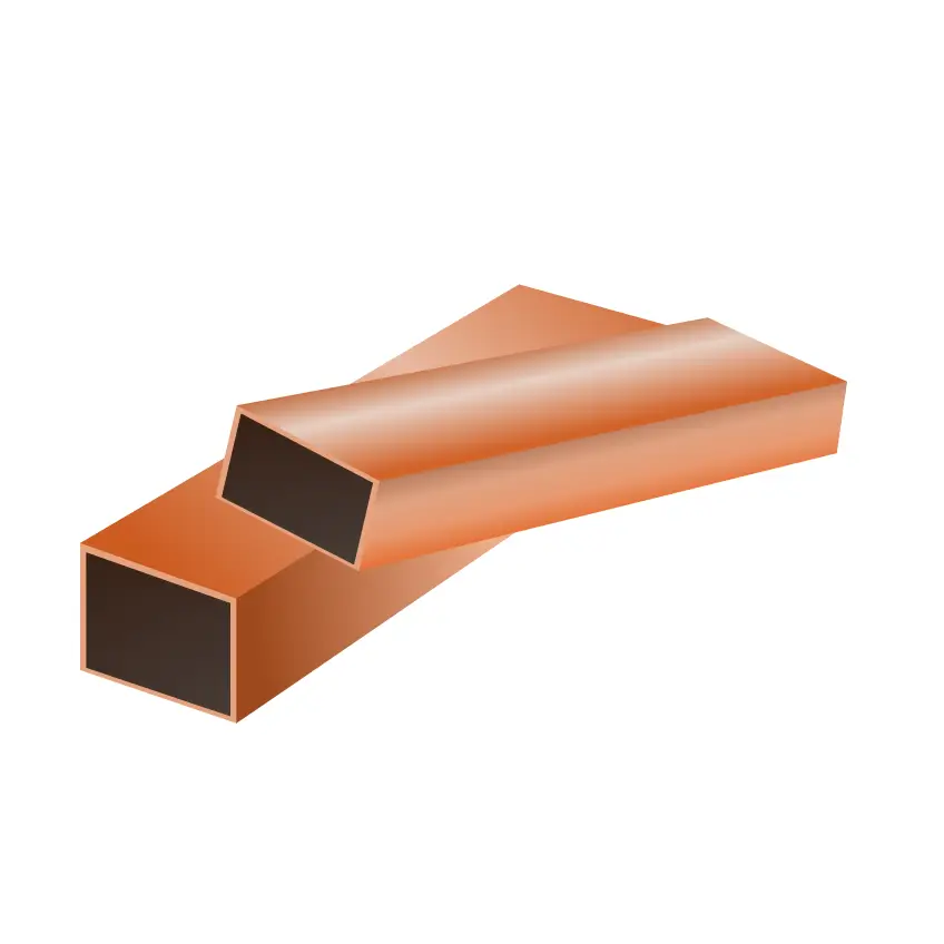 Труба медная прямоугольная