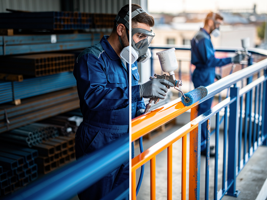 Краска по металлу для улицы и помещений: 7 правил, чтобы не облезло через сезон | Блог компании ОборонСпецСплав