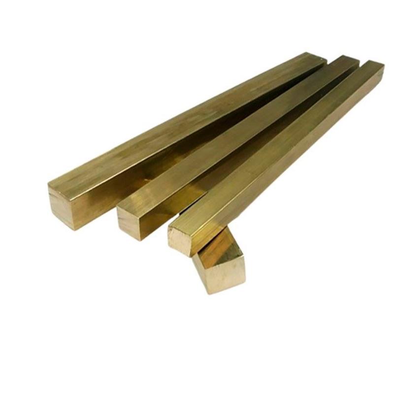 Латунный квадрат ЛС59-1 3x3 ГОСТ 2060-90 тянутый для автомобилестроения  ОборонСпецСплав