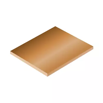 Плита бронзовая БрАЖ9 100х600х1000 мм ГОСТ 18175-78 для клапанов