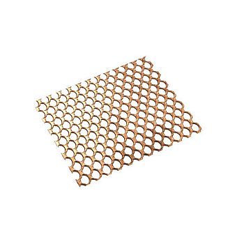 Медно-никелевый лист перфорированный МНЖ5-1 0.7x600x1200 ГОСТ 492 - 2006