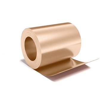 Бронзовая лента БрКМц 3-1 0.09х35 мм ГОСТ 4748-92 для кровли